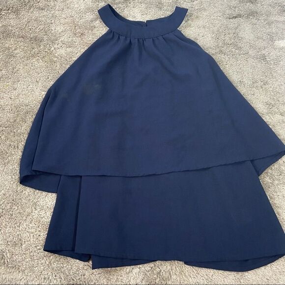 Paper crane tiered blouse - Picture 3 of 3